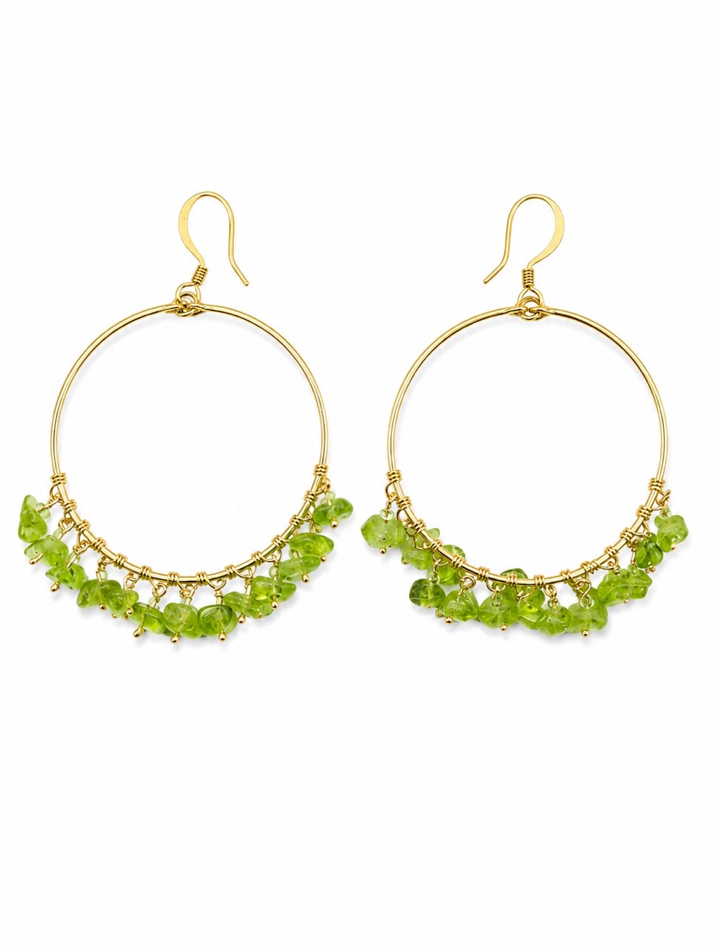 Palm Grove Chandelier Earrings